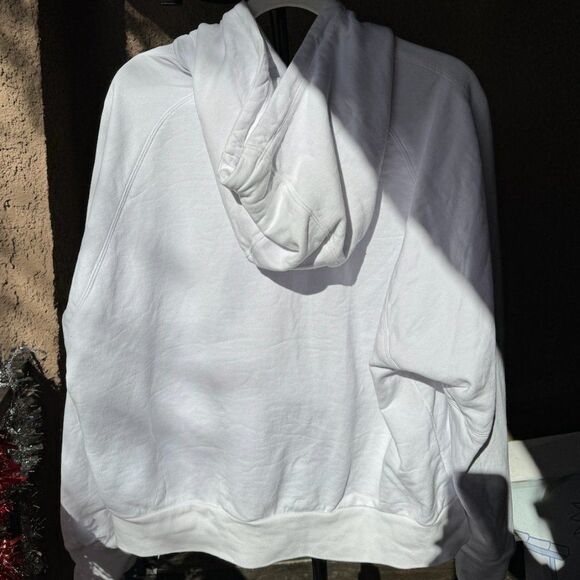 SOLD OUT White Adidas Y-3 Classic Chest Logo Hoodie - M - Picture 13 of 14